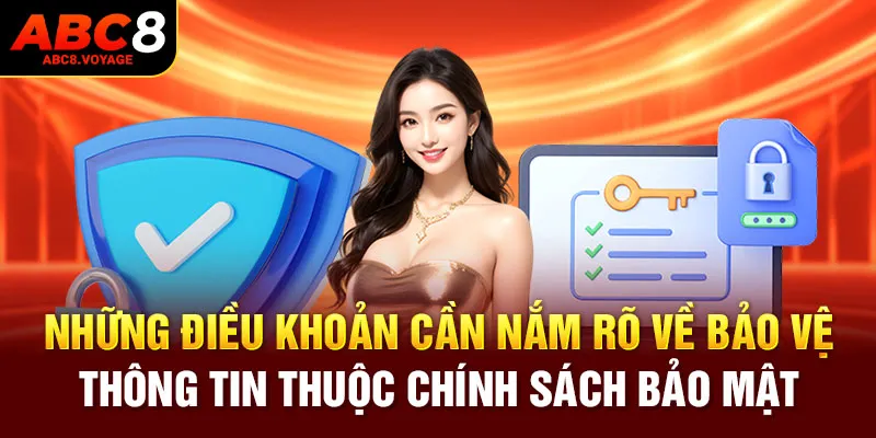 Những điều khoản cần nắm rõ về bảo vệ thông tin thuộc chính sách bảo mật